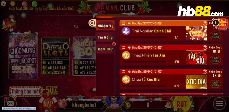 Nhược điểm nhà cái Manclub