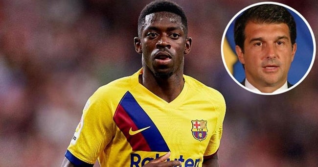 Chủ tịch Barca muốn giữ chân Dembele - Bóng Đá