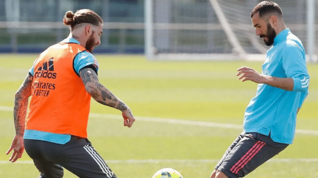 Ramos trains with the group two days before Villarreal match - Bóng Đá