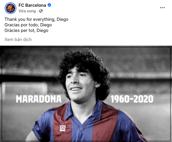 Cả thế giới khóc thương Diego Maradona! - Bóng Đá