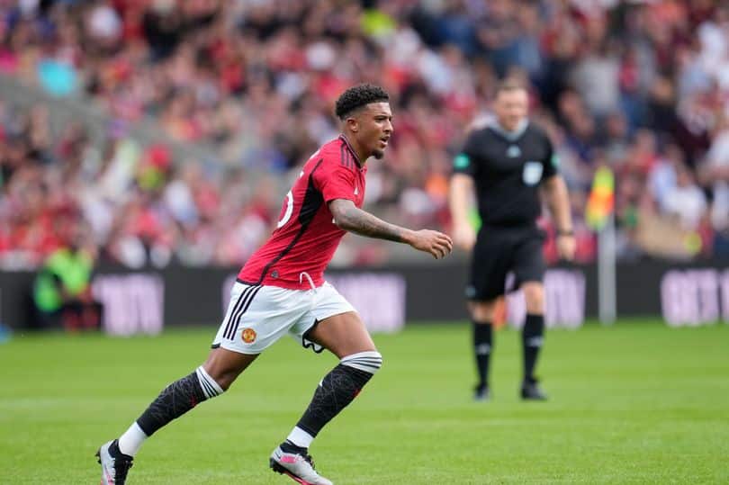 Man Utd winger Jadon Sancho may replace Aston Villa star he taunted - Bóng Đá