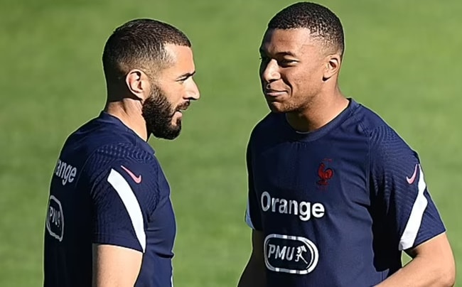 Karim Benzema talks up Kylian Mbappe joining Real Madrid AGAIN - Bóng Đá